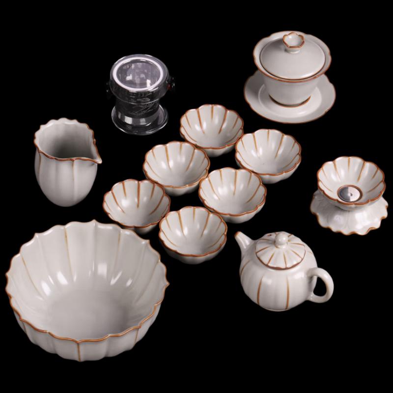 Taiwan Baiyun Ru Kiln Gongfu Teaware Set