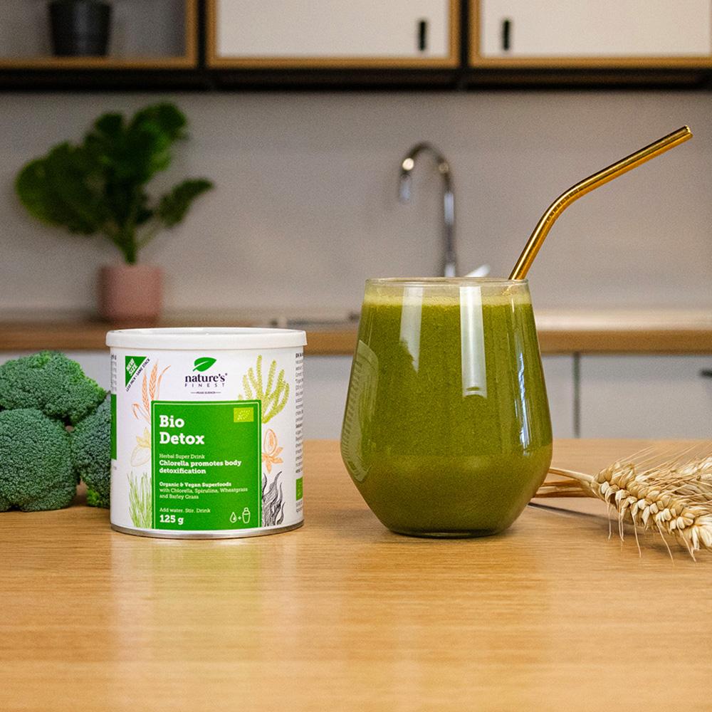BIO Greens Superfood Mix – Weizengras, Gerstengras, Spirulina & Chlorella – 125 g