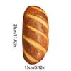 Length 30cm Bread Design Plush Throw Cushion Soft Washable Removable Pillow Kids Room Gift Stuffed Toy Home Decorative
