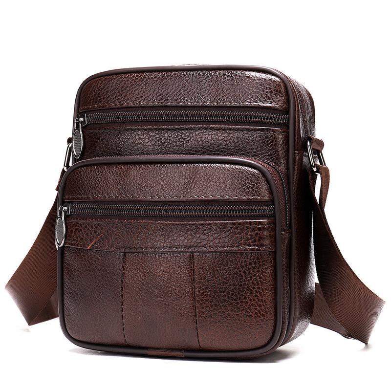 Men s Casual Vertical Crossbody Shoulder Bag