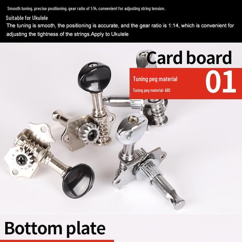 Alice AU014 Ukulele Tuning Pegs - Guitar Knob Accessories.