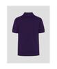 Binpolmen [Essential] Pique Collared Short Sleeve T-Shirt Purple