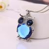 Geometric Pendant Necklace With Large And Small Squares