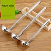 Jingbeier Stainless Steel Hooked Soup Ladle & Slotted Spoon