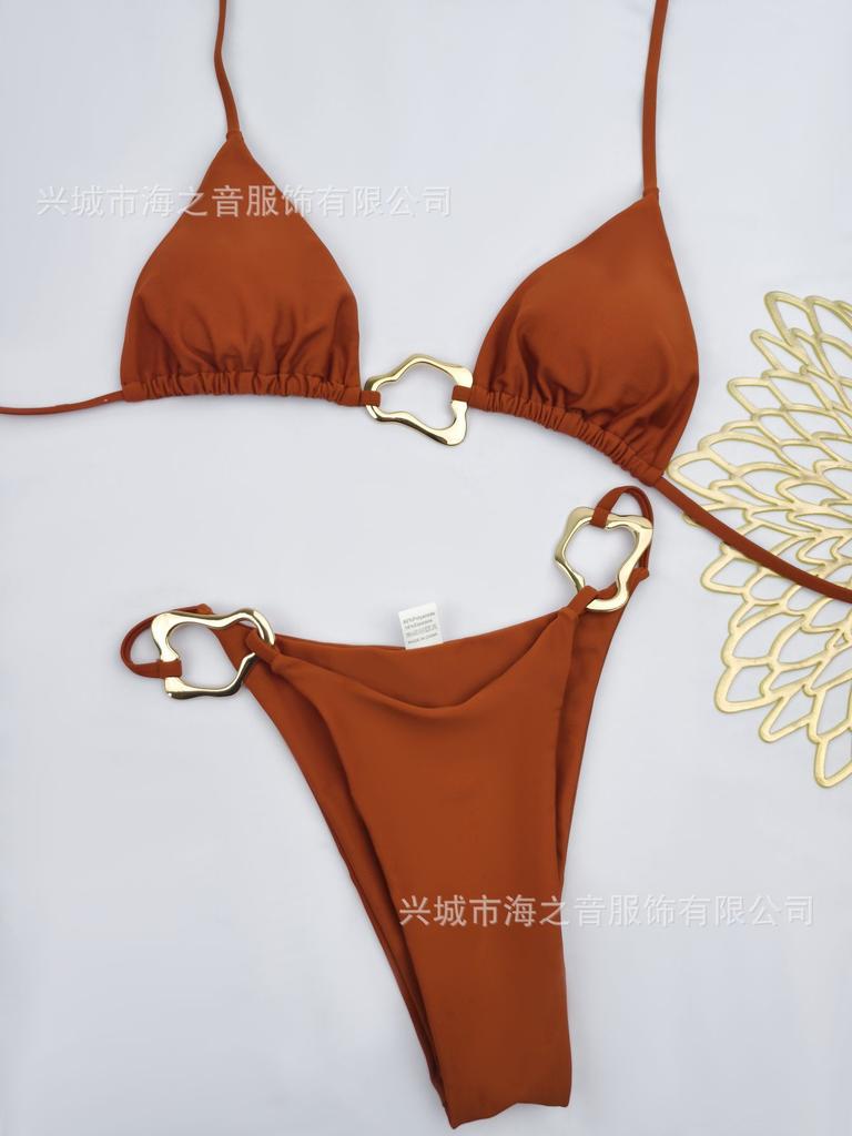 New kini bikini sexy straps split suit swimsuit women's bikini swimsuit