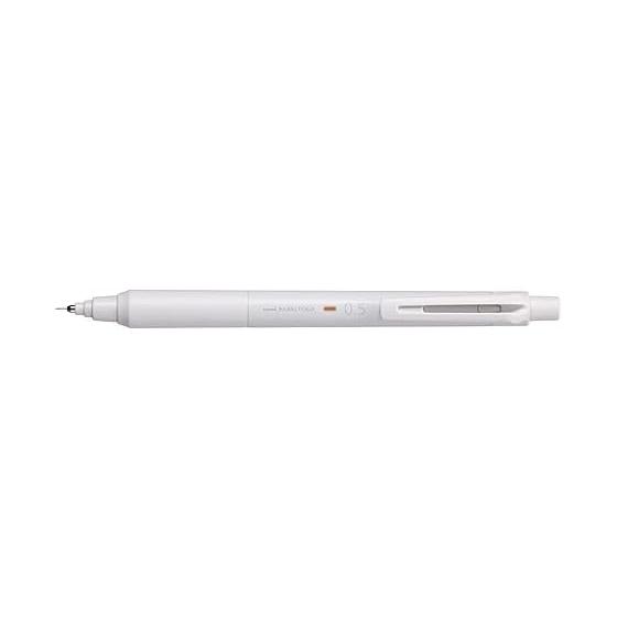 Mitsubishi Pencil KURUTOGA KS Mechanical Pencil, 0.5mm, Light Gray (M5KS1P.37) with New Engine and Elastomer Grip