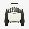 The North Face Kids Varsity Hit Jacket Cream Nj3nr61t