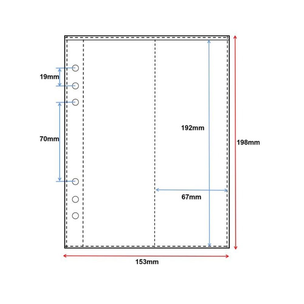 Transparent Photo Album A5/A8 Idol Card Collection Binder  Kpop Idol Photo Storage