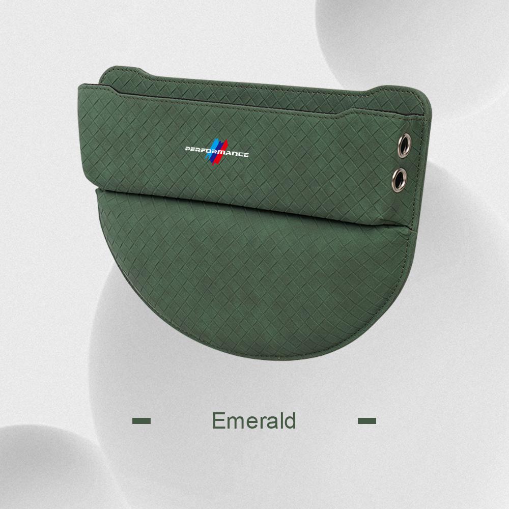 Suede Leather Car Seat Gap Storage Box Phone Keys Organizer For BMW M M3 M5 E90 F10 F48 F25 F30 G20 G11 G60 G70 X1 X3 X5 X6 X7 blhn58