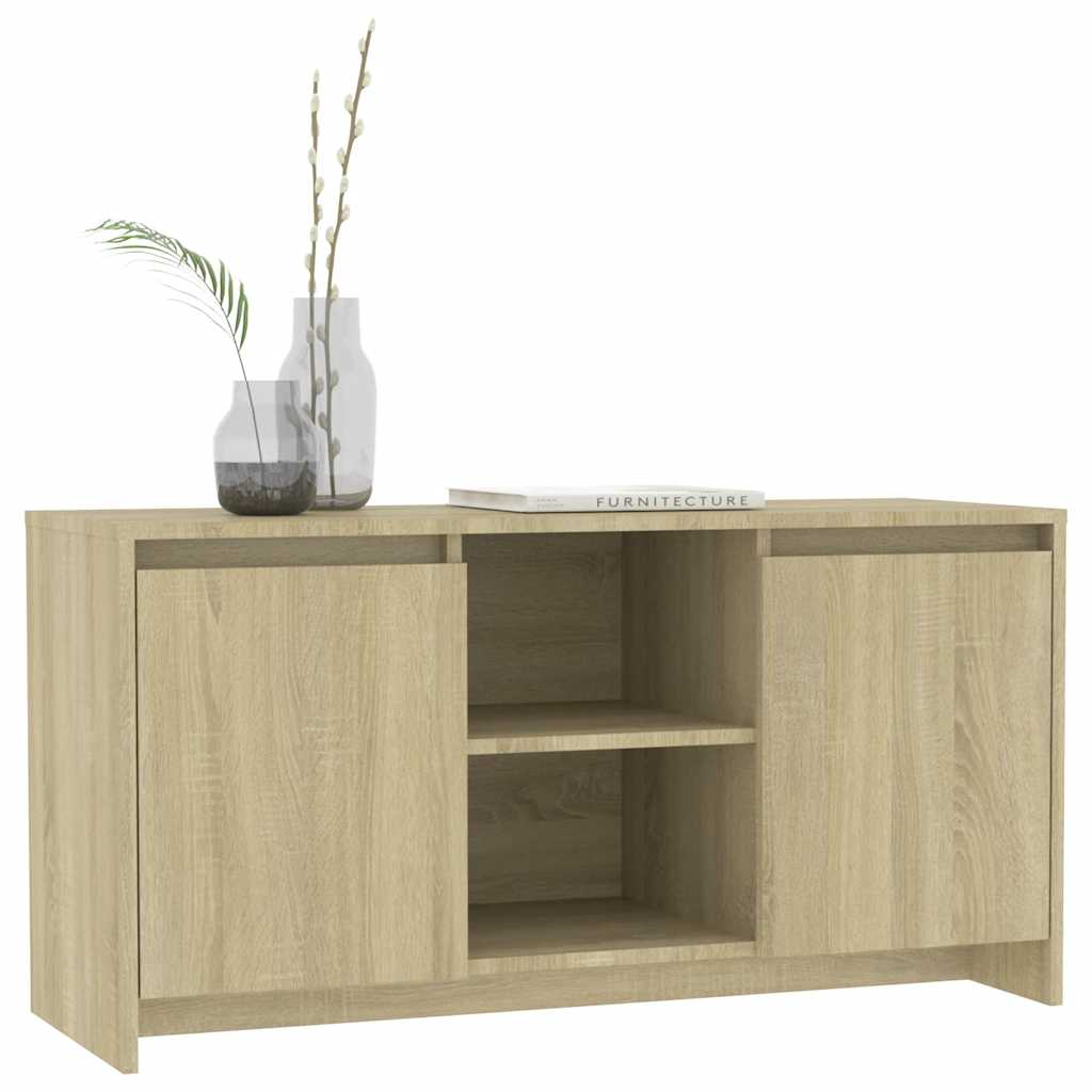 Vidaxl Szafka Pod Tv, Dąb Sonoma, 102X37,5X52,5 Cm