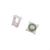 Portable Bedside Table for Hotel Room with Christmas Polyester Pillow Cover Cushion Case Sofa