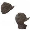 New Autumn and Winter Knitted Hat Men's Thickened Ski Warm Wool Hat Face Protection One Piece Mask Duck Hat
