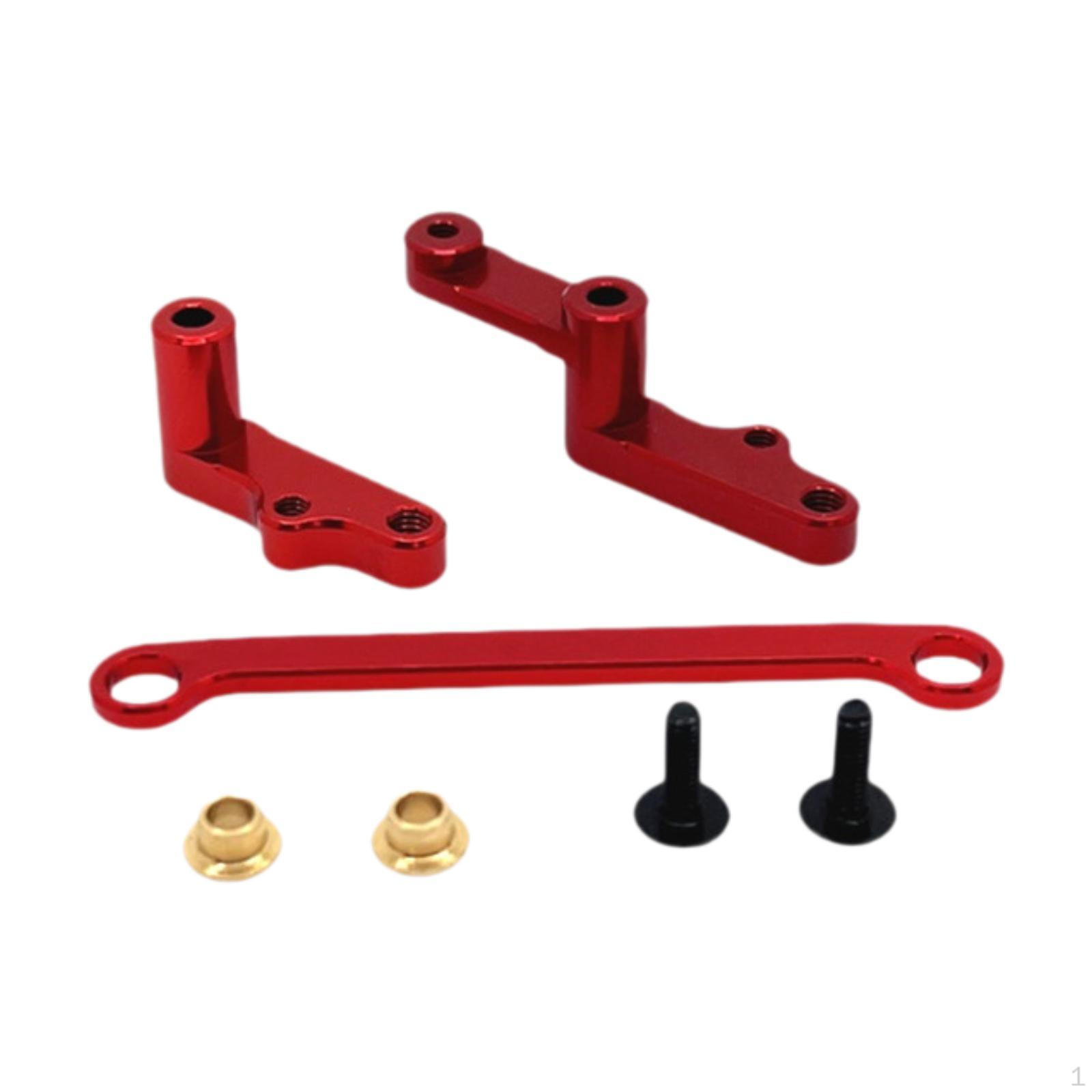 

1/12 RC Car Components Exchange Part Steering Module Upgrade for Truck червоний