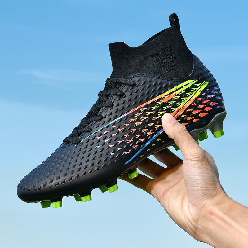 Unisex Fußballschuhe Outdoor/Indoor Jungen Mädchen Fußballschuh Professionelle Futsal Fußballtraining Turnschuhe