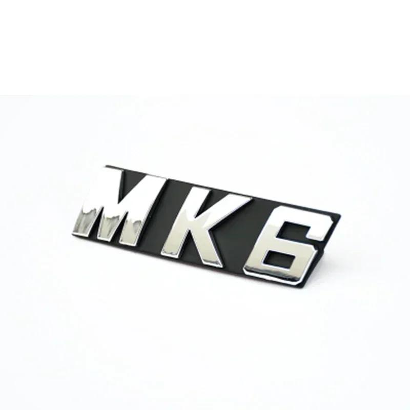 3D ABS Car Mm93 Styling Front Grille Emblem Badge Trims Decals Sticker For Volkswagen VW GOLF 6 7 MK6 MK7 MK7.5