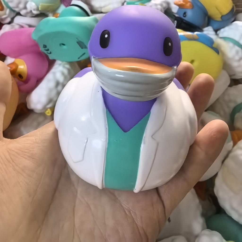 1pcs 8cm Original High Quality Rubber Duck Assorted Duck Bath Toys Kids Shower Toy Gifts Baby Birthday Party Gifts Decorations