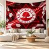 Nottingham Forest Football Wall Tapestry, Soft Fabric Wall Hanging, Decorative Backdrop For Bedroom Home Wall Art