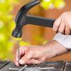 Multifunktions-Klauenhammer Kohlenstoffstahl Nagelhammer mit seitlichem Nagelzieher Leicht Tragbar Anti-Rutsch-Hammer Handwerkzeuge