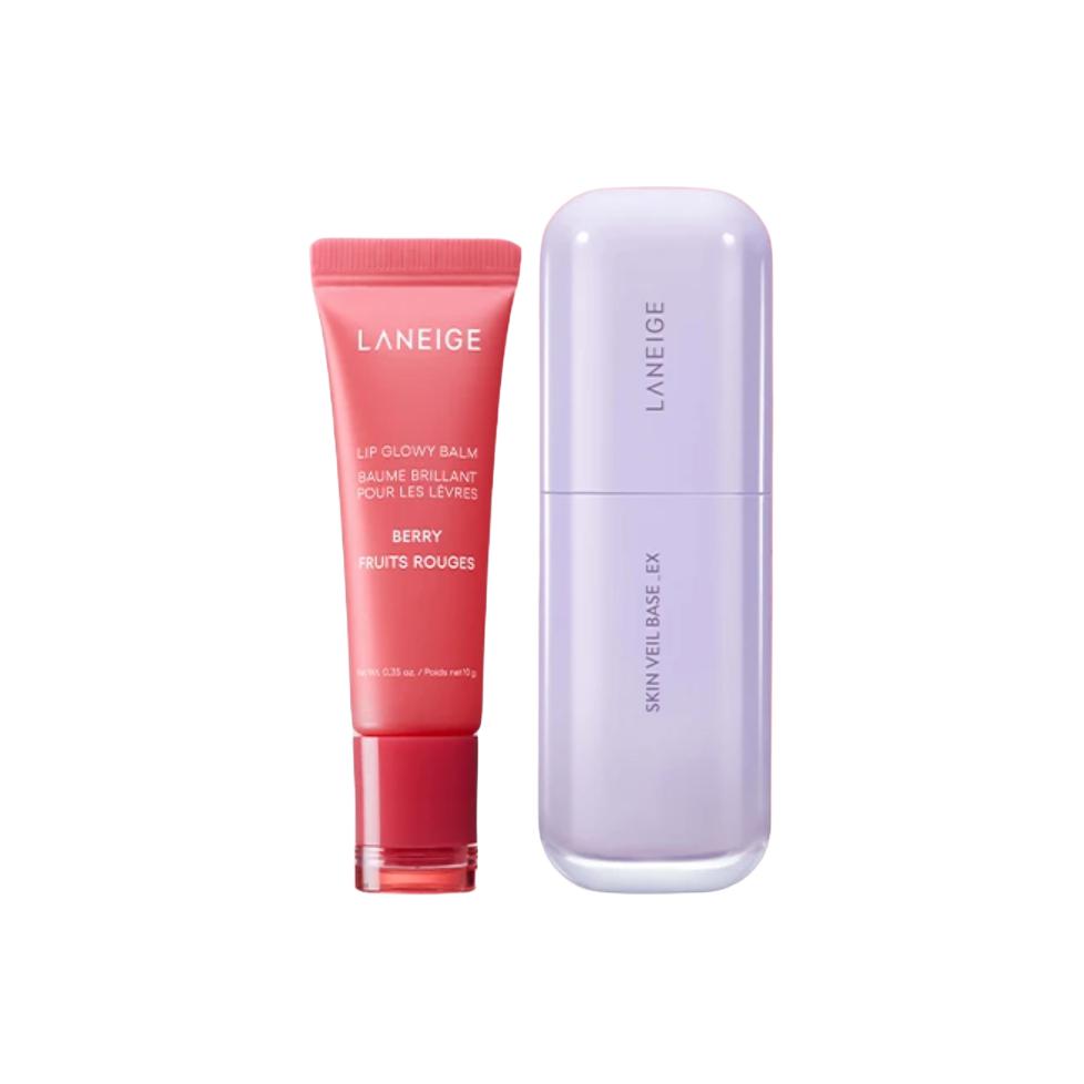 

Laneigea Skin Veil Base_EX & Lip Glowy Balm Set #40 Base 30ml+Berry Flavor 10g