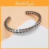 Silver Mobius Thai Bracelet Pentagram Female Hipster Hundred Matching Style Personality Open Retro Bracelet Bracelet