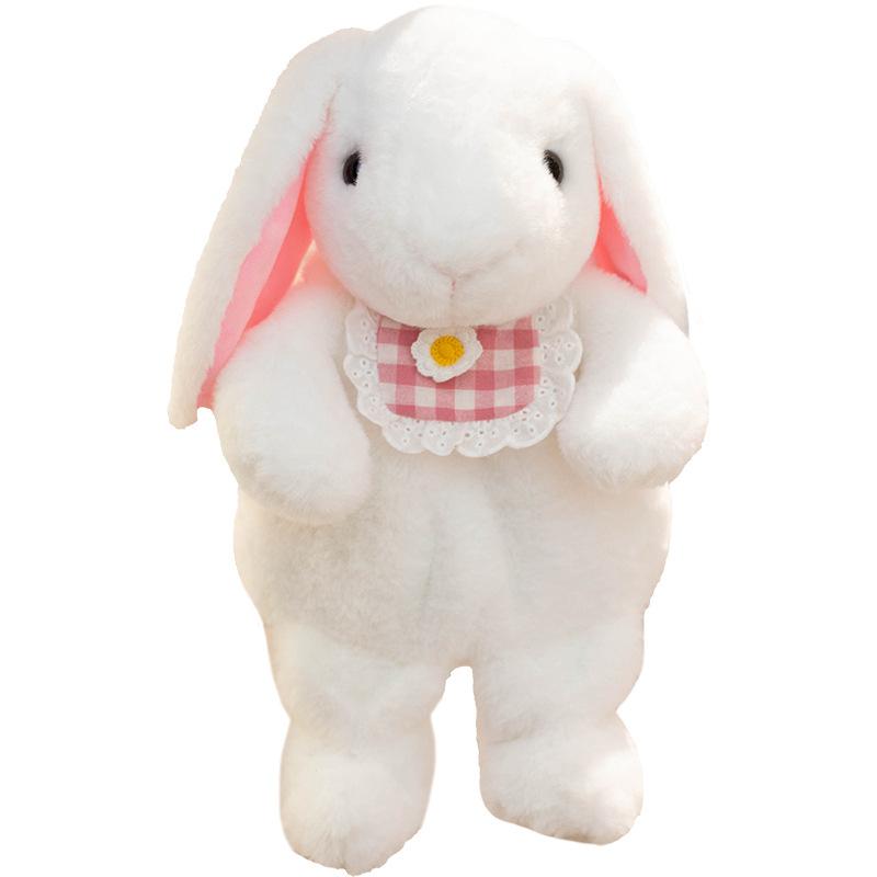 Geantă Iepuraș de Pluș Super Drăguță Xiaohongshu Rucsac Iepure pentru Copii Rucsac Street Style Păpușă Cadou