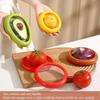 Seamless Storage Box for Fruits and Vegetables,lemon, Tomato, Avocado, Preservation, Transparent Lid, Reusable, Kitchen Utensils