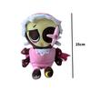 Dandys World Peluche di Zucca di Halloween con Tessuto Corto e Morbido per Bambini e Adulti