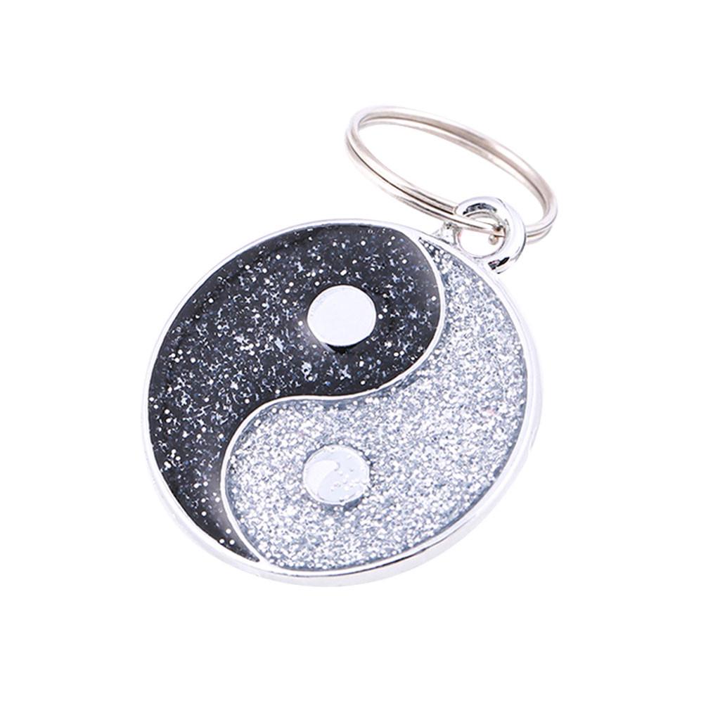 

Милый кулон с принтом питомца, больше бриллиантов, бирки с именем для идентификации собаки, ювелирное ожерелье для питомца чёрный