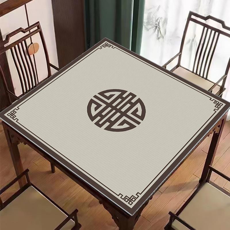 New Chinese Silent Mahjong Table, Tablecloth, Diatom Mud, Quick-Drying, Dirt-Resistant And Easy To Take Care Of, Table Mat Can Be Cut Mat