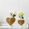 Flower Vase Heart Shaped Flower Pots Unique Decorative Vase for Home Wedding Valentines Day Gift Desktop Living Room