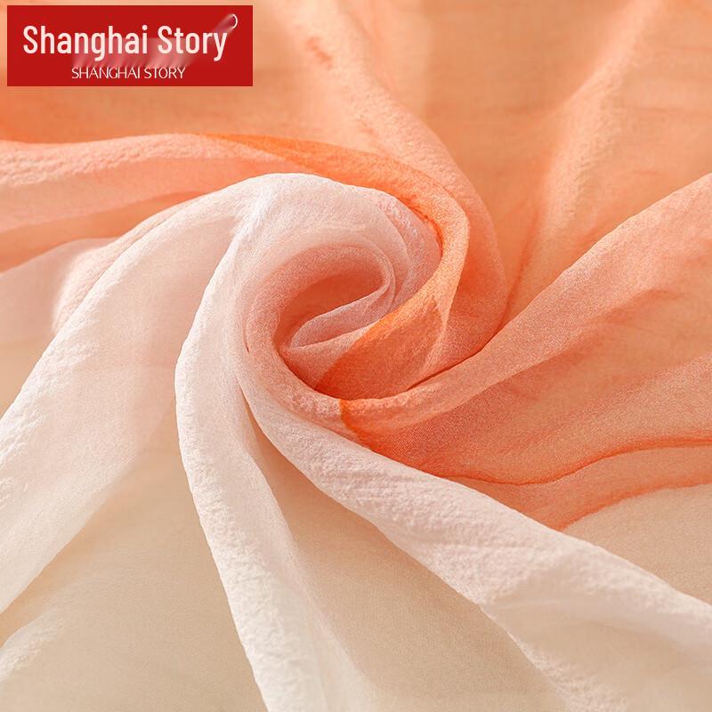 Shanghai Story 100% Mulberry Silk Printed Scarf