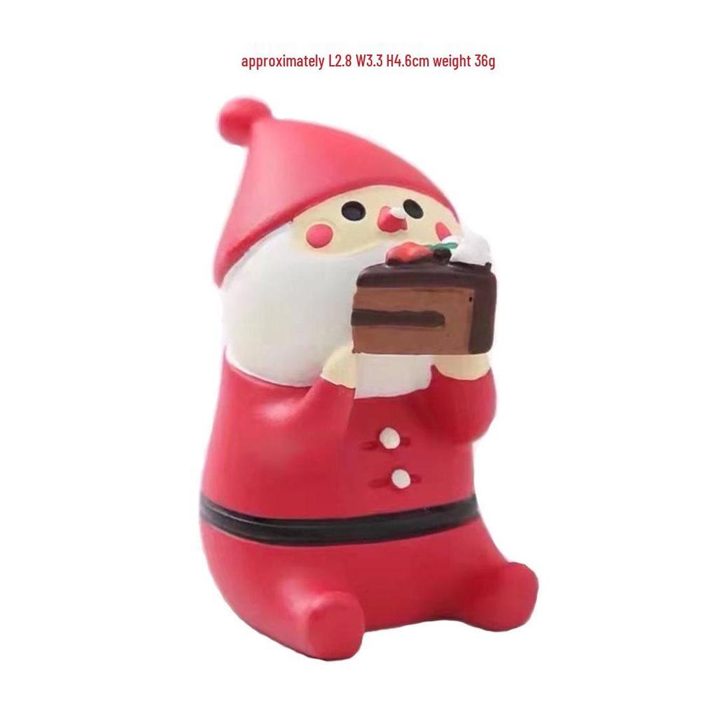 Japanese Cat Santa Claus Miniature Gifts - DIY Resin Crafts Ornaments