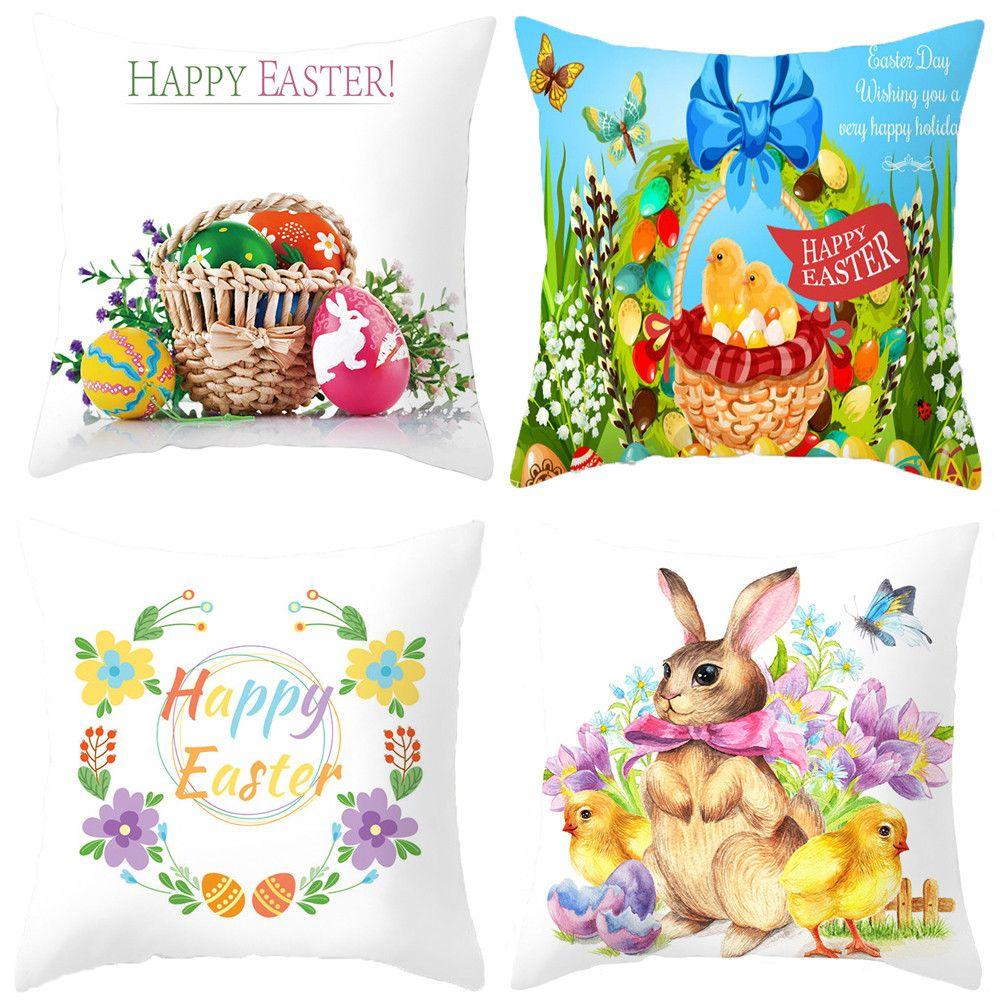 easter pillow cover