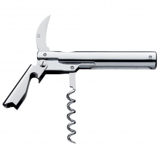WMF Wine Dishwasher Stainless W0658277920 (WMF) Opener, Corkscrew, Safe, "Sommelier Knife" Style, Steel,