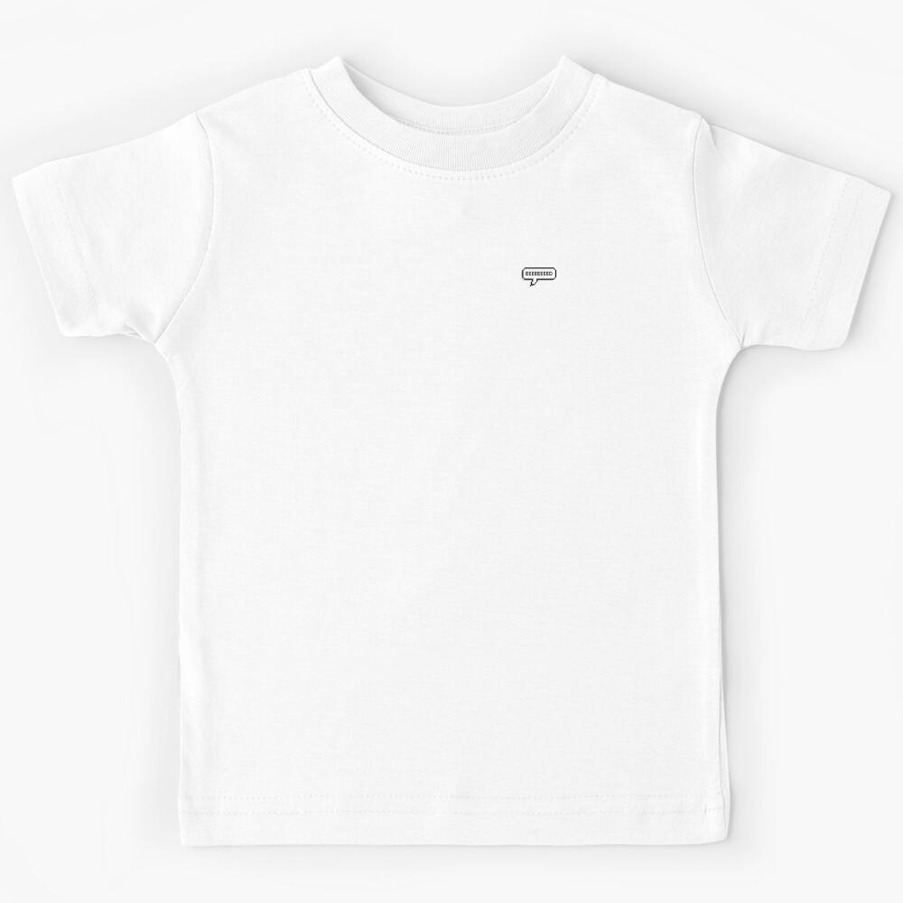 EEEEEEEED radiohead meme speech bubble (white) Kids T-Shirt 150
