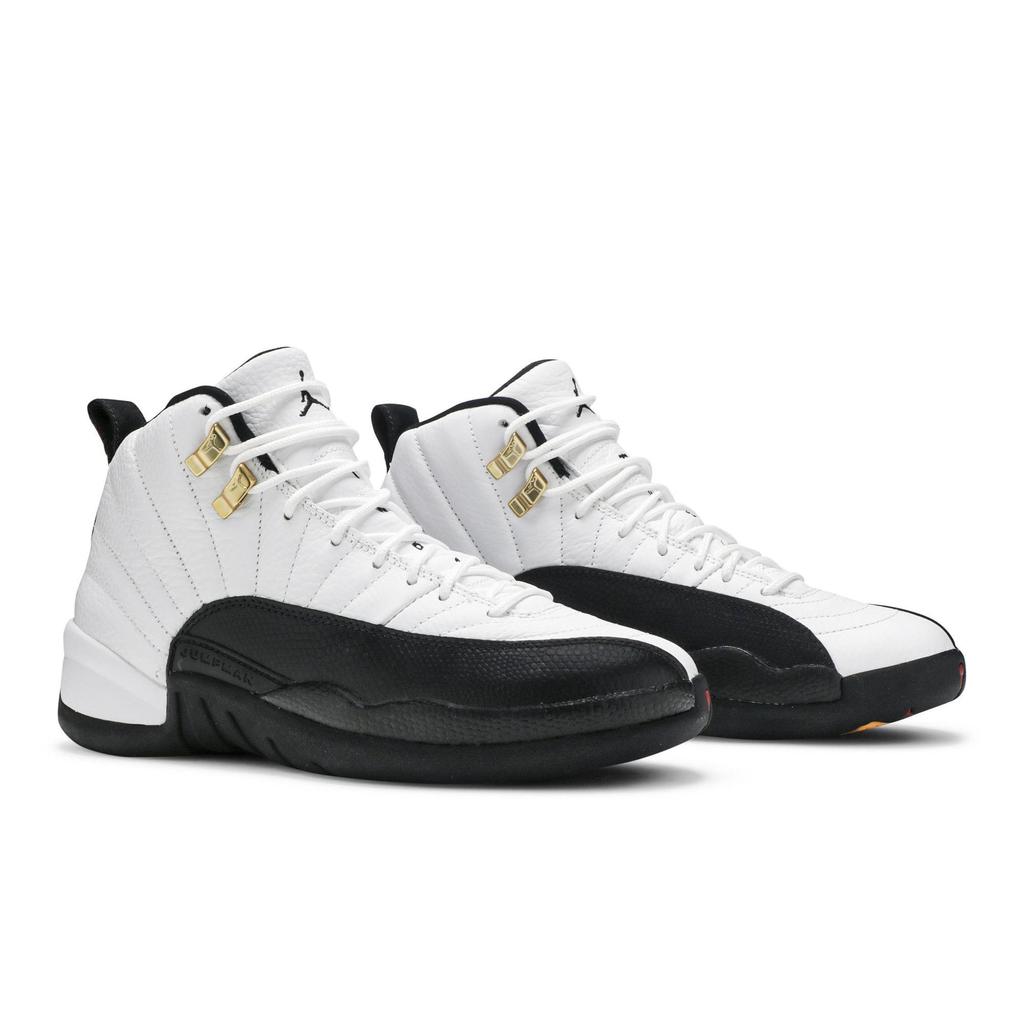 Air Jordan 12 Retro 'Countdown Pack' (Unisex) White / Black-Taxi Vintage Basketball Shoes 130690 109