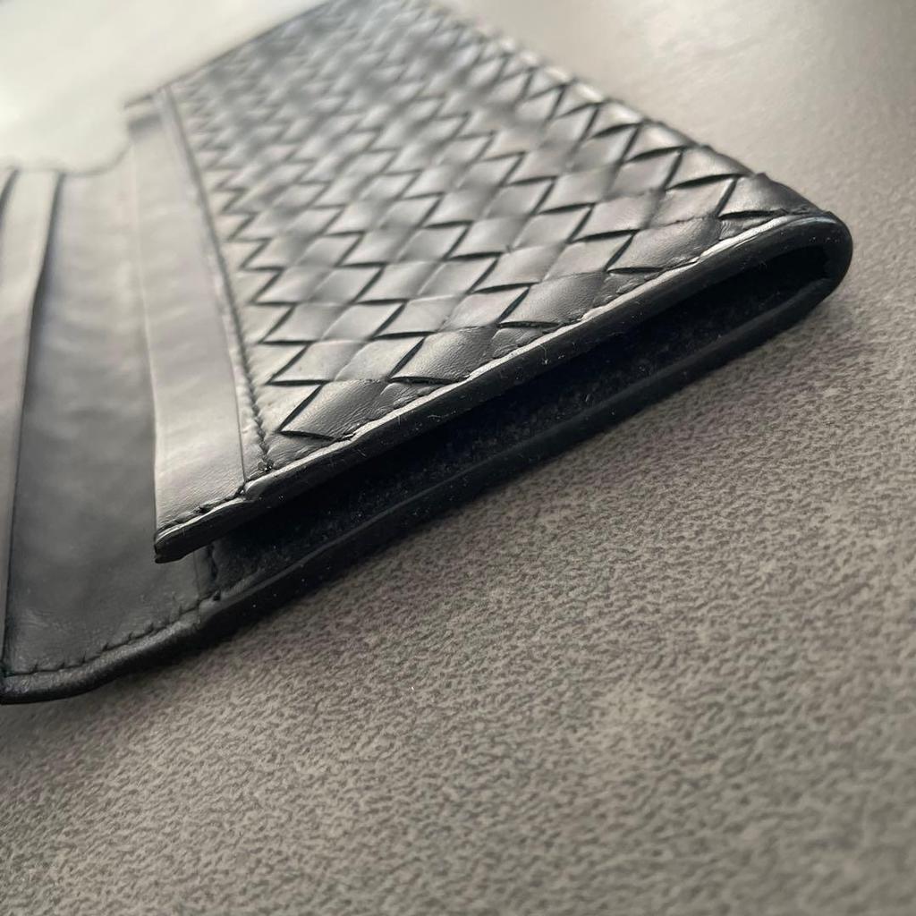 Used Bottega Veneta Intrecciato Long Wallet