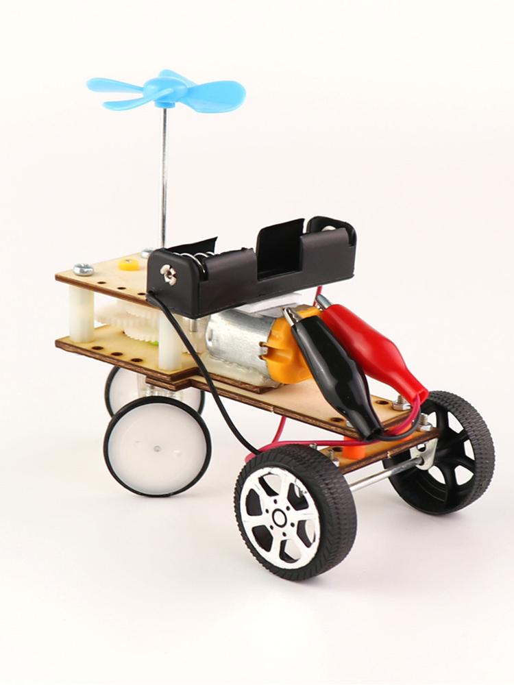 Physics STEM Technology Gadget Kids Science Toys Automatic Obstacle Avoidance Car Educational Toys for Children DIY Craft
