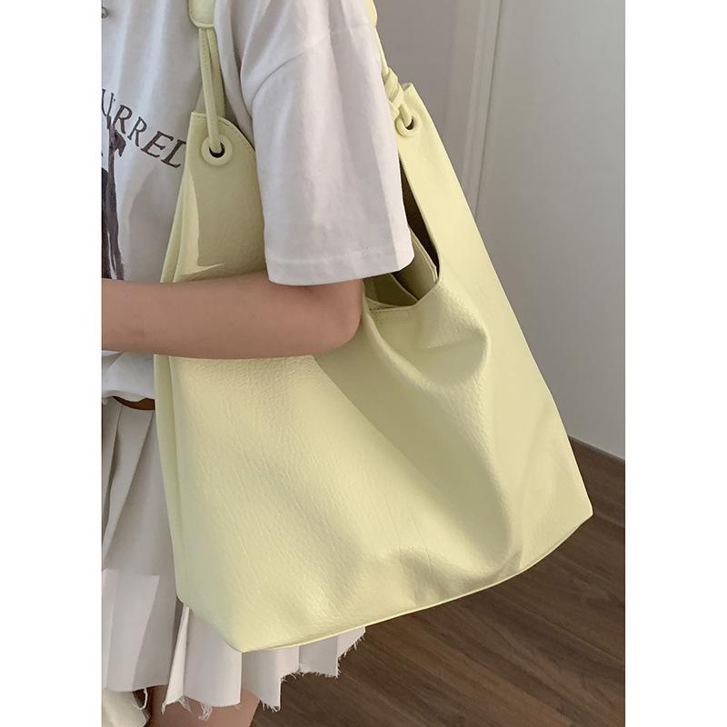 Tooxika Casual Tote Bag High-end Women's Bag New Simple Underarm Bag Soft Surface Versatile Shoulder Bag