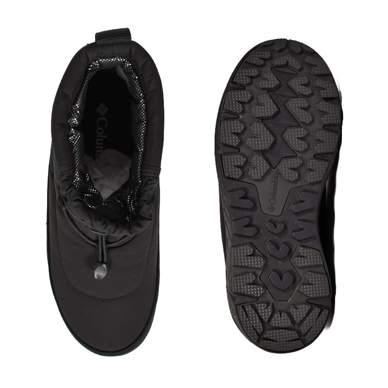 Columbia Yellow Tail Shorty Waterproof YU2743 Rain and Snow Size and Omni-Heat Boots, Black, 010, Short, (Black, 24.0, Men's Women's) [Used]