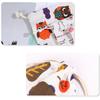 1pc Cute Cartoon Cotton Drawstring Shopping Bag Eco Reusable Folding Grocery Cloth Underwear Case Travel Home Storage Bag New