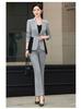 Autumn/Winter 2024 Women's Elegant Suit Jacket & Pants Set for Formal Wear.