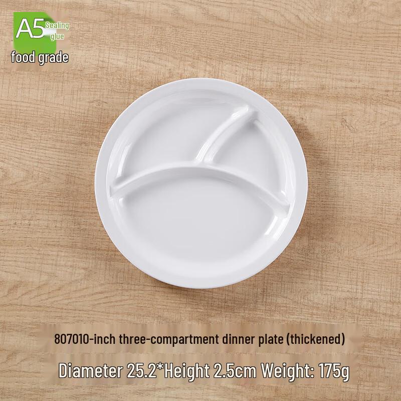 Melamine Multi-Compartment Dining Trays