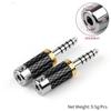 For NW-WM1ZA4.4 Carbon Fiber Audio Jack Balanced Adapter 4.4mm 5 Pole Male 5 Poles Stereo Jack