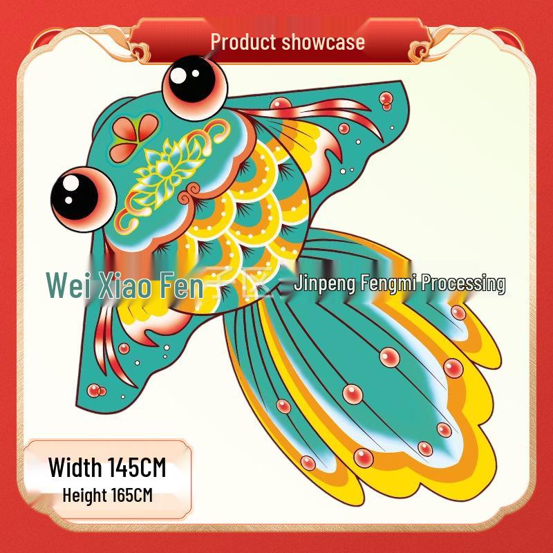 Weifang Goldfish Kite: New Style Hot Stamping Children's Kite (Export Quality)