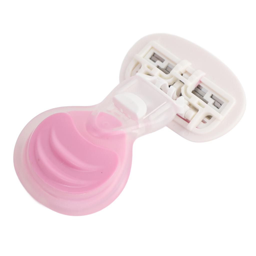 Women Manual Shaving Tool Wide Lubrication Strip 4 Layer Cutter Floating Head Manual Body Hair Trimmer for Arm Leg