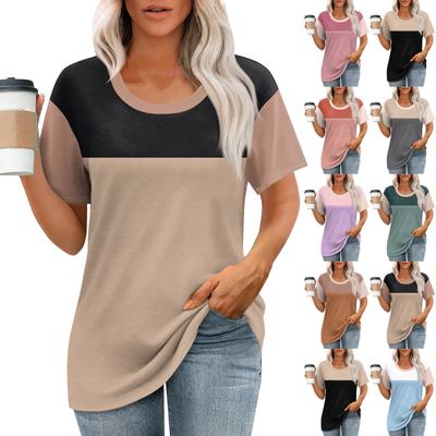 Γυναικείο T-Shirt Μπλουζάκι Εκτύπωση Κοντομάνικο Καθημερινό Σαββατοκύριακο Μόδα Βασικό Λαιμόκοψη V Κανονικό Τοπ Καλοκαίρι