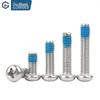 Guanwanji 304 Stainless Steel Pan Head Screws with Threadlocker