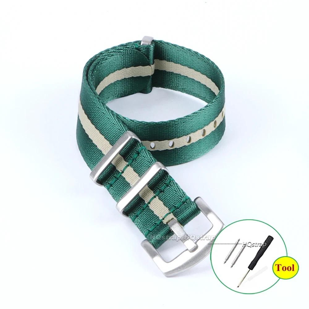 Curea din Nailon de Calitate Premium 18mm 20mm 22mm Bandă de Ceas din Pânză Împletită Bărbați Femei Brățară Sport Moale Militară Accesorii