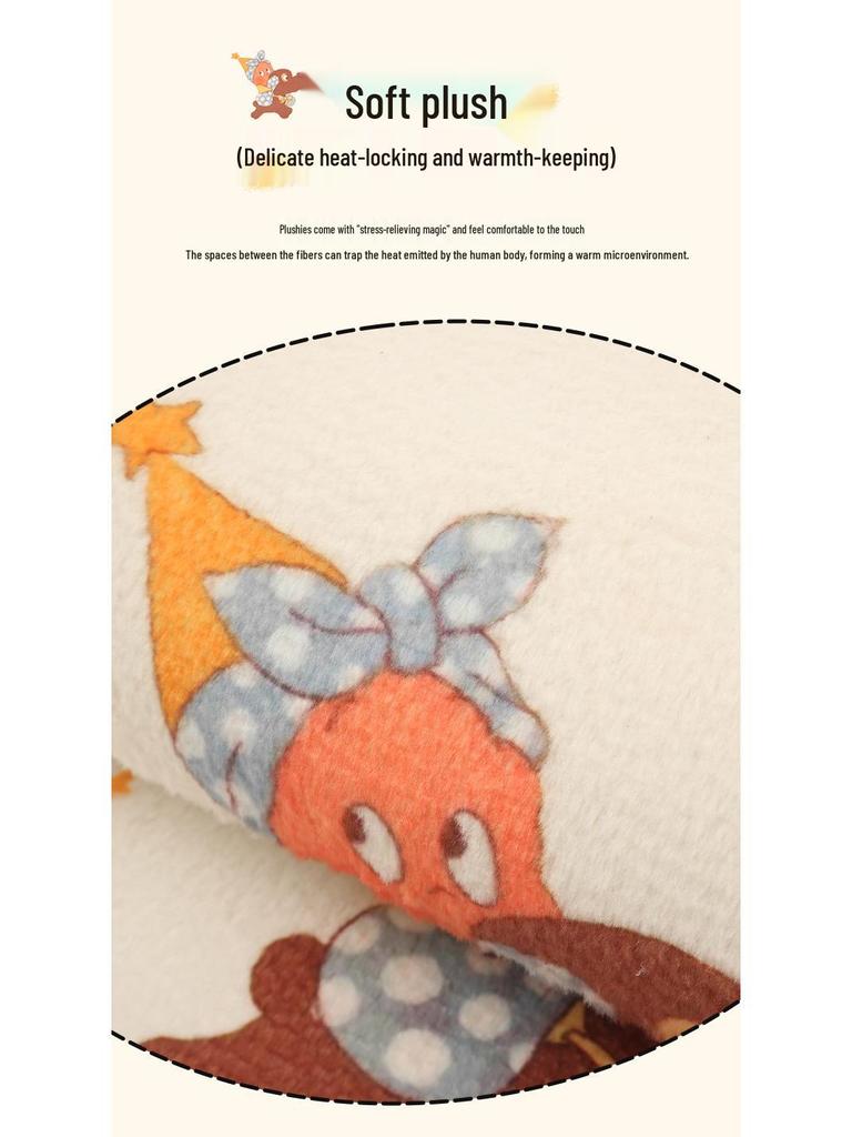 Starman Cute Winter Plush Car Seat Cushion for Geely Galaxy L6 A7 Xingyuan E5